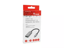 av laidas - Equip Adapteris USB-C -> DisplayPort 1.4 8K60Hz 0.15m gr - 3 nuotrauka