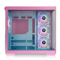 rozinis kompiuterio - Thermaltake View 380 TG ARGB Rožinė (Pink) - 3 nuotrauka