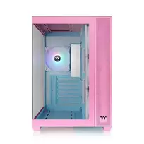 rozinis kompiuterio - Thermaltake View 380 TG ARGB Rožinė (Pink) - 5 nuotrauka