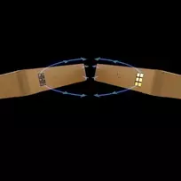 120mm argb pack - Thermaltake CT120 EX Reverse ARGB Sync Brown (3 vnt.) - 2 nuotrauka