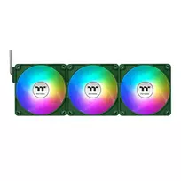 pc fans - Thermaltake CT120 EX ARGB 120mm Ventiliatorius Žalias (Green) 3 vnt. - 3 nuotrauka