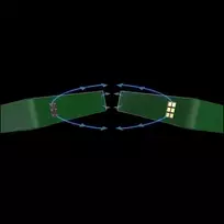 pc fans - Thermaltake CT120 EX ARGB 120mm Ventiliatorius Žalias (Green) 3 vnt. - 4 nuotrauka
