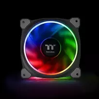fan hub - Thermaltake Riing Plus 12 RGB Radiator Fan Lumi + TT Premium Edition Combo Kit - 2 nuotrauka