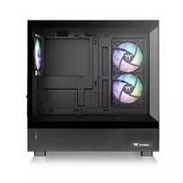 korpusai atx argb - Thermaltake View 270 Plus TG ARGB Midi Tower Juodas (Black) - 3 nuotrauka