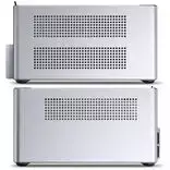 kompiuteris mini korpusas itx - Jonsbo NV10 Mini Korpus ITX Sidabrinis (Silver) - 2 nuotrauka