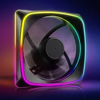 rgb korpuso - Sharkoon SHARK Lights RGB PWM 120mm Black - 3 nuotrauka