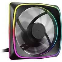 rgb korpuso - Sharkoon SHARK Lights RGB PWM 120mm Black - 4 nuotrauka