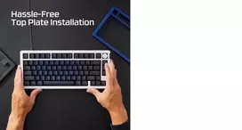 hyperx klaviatura - HyperX Alloy Rise Tamsiai Mėlyna (Navy Blue) - 5 nuotrauka