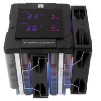 dual tower cooler - Thermalright Peerless Assassin 120 Digital ARGB Juodas (Black) Procesoriaus Aušintuvas - 2 nuotrauka