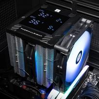 dual tower cooler - Thermalright Peerless Assassin 120 Digital ARGB Juodas (Black) Procesoriaus Aušintuvas - 3 nuotrauka