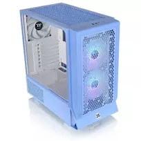 korpusai atx argb - Thermaltake Ceres 330 TG ARGB Hydrangea Blue (Mėlynas) - 3 nuotrauka
