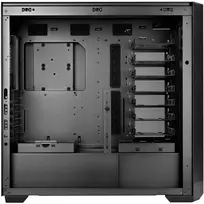korpusas silverstone - Silverstone SETA H2 Black (Juodas) - 2 nuotrauka