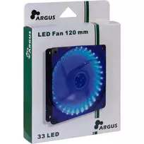 120 mm case - Inter-Tech Argus L-12025 BL 120 mm Case Fan 88885412 - 3 nuotrauka