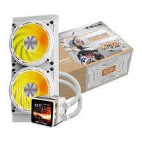 vandens ausintuvas - Darkflash DE240 Liquid CPU Cooler White - 2 nuotrauka
