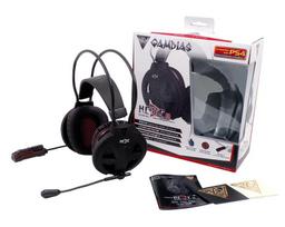 ps4 zaidimai - Gamdias Hebe V2 Black/Red (Juodos/Raudonos) - 2 nuotrauka