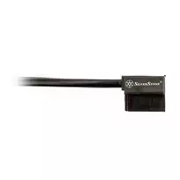 zemes kabelis - SilverStone SST-CP11B-500 SATA kabelis, 50 cm, Juodas (Black) - 4 nuotrauka
