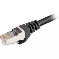 6 cat lan - Sharkoon Kabelis sieciowy RJ45 Cat.6 SFTP - juoda - 1.5 - 4 nuotrauka