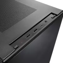 korpusas silverstone - SilverStone SST-SG17B Juodas (Black) - 2 nuotrauka