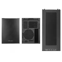 korpusas silverstone - SilverStone SST-SG17B Juodas (Black) - 3 nuotrauka