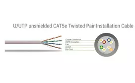 tinklo kabelis 2m - Sbox UTP-2R CAT5e 2m red - 2 nuotrauka