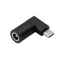 dc laidas - Akyga AK-ND-D06 USB Type-C kištukinis keitiklis 5.5 x 2.5 mm Juodas (Black) - 2 nuotrauka