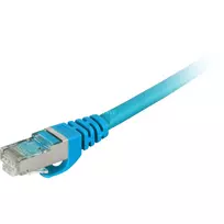 cat7 kabelis - Laidas Sharkoon SFTP Cat.7a Patch Network Cable 7.5m Blue - 4 nuotrauka