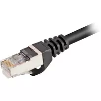 cat6 kabelis 15m - Sharkoon Network Cable RJ45 CAT.6 SFTP - 15m - juodas - 4 nuotrauka