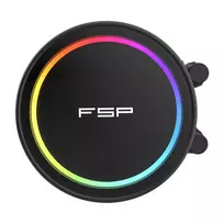 vandens ausintuvas - FSP WAK AE24 B 240mm Juodas (Black) Visiškai integruotas Aušintuvas - 2 nuotrauka
