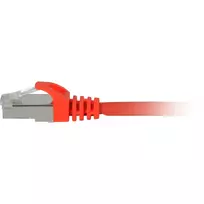 cat7 laidas - Laidas Sharkoon SFTP Cat.7a Patch Network Cable 7.5m Red - 3 nuotrauka