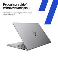 32gb 1tb 14 - HP ZBook 8 G1ak, Ryzen AI 7 PRO 350, 32 GB, 1 TB, 14", WUXGA, Sidabrinis (Silver) - 4 nuotrauka