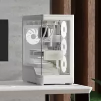 atx korpusai - Aerocool P500A-WT-v1 White (Baltas) - 4 nuotrauka