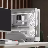 atx korpusai - Aerocool P500A-WT-v1 White (Baltas) - 5 nuotrauka