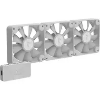 120 mm case - APNX FP1-120-3 Pack White 120 mm Case Fan, 3 vnt. - 4 nuotrauka