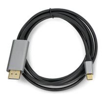av laidas - Akyga AK-AV-16 USB-C į DisplayPort laidas 1.8m Juodas (Black) - 2 nuotrauka