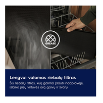 gartraukis electrolux - Electrolux LFC716B - 5 nuotrauka