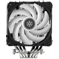 ausintuvas am4 - SilverStone Hydrogon D120 ARGB CPU Cooler - 5 nuotrauka