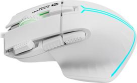 zaidimu pele - CANYON mouse Fortnax GM-636 RGB 9buttons Wired White | CND-SGM636W - 2 nuotrauka