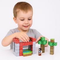 magnetiniai kubeliai - Multistore magnetinių kaladėlių rinkinys, 100 vnt. - 3 nuotrauka