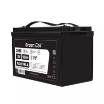 agm akumuliatoriai - Green Cell CUBE AGM 12V 90Ah IP54 - 6 nuotrauka