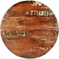 Stalviršis, 70x2,5cm, perdirbtos medienos masyvas, apskritas