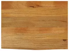 Stalviršis, 90x60x3,8cm, mango medienos masyvas, su gyvu kraštu