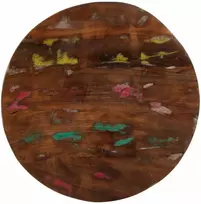 Stalviršis, 40x2,5cm, perdirbtos medienos masyvas, apskritas