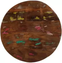 Stalviršis, 50x3,8cm, perdirbtos medienos masyvas, apskritas