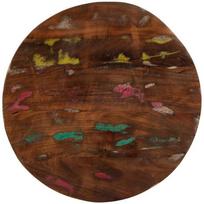 Stalviršis, 80x3,8cm, perdirbtos medienos masyvas, apskritas