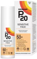 Riemann P20 Sensitive Face apsauga nuo saulės SPF50+, 50 g