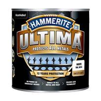 Emaliniai dažai Hammerite Ultima Matt, balti (White), 2.2 l