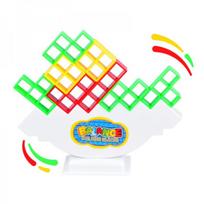 3d zaislai - Jokomisiada Statybinių blokų Balansavimo bokštas Tetris 3D ZA4967 - 6 nuotrauka