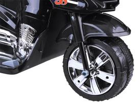 vespa elektromobilis - Vaikiškas elektrinis motociklas Vespa - juodas - 5 nuotrauka
