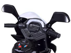 vespa elektromobilis - Vaikiškas elektrinis motociklas Vespa - juodas - 7 nuotrauka
