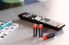 battery aa - Verbatim Alkaline Batteries 4 x AA - 3 nuotrauka